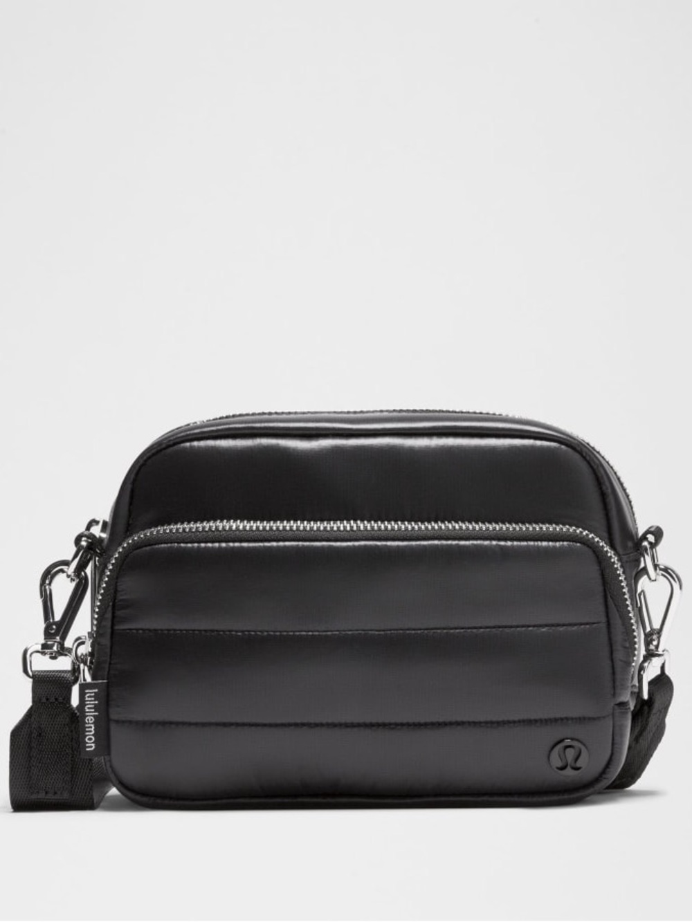 Lululemon 2L Everywhere Crossbody Wunder Puff Black Bag